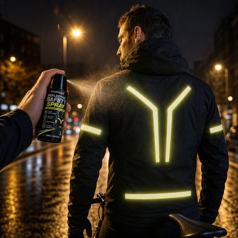 Cycling Gear Backpack - Ночной светоотражающий спрей для безопасности, высокопрочное