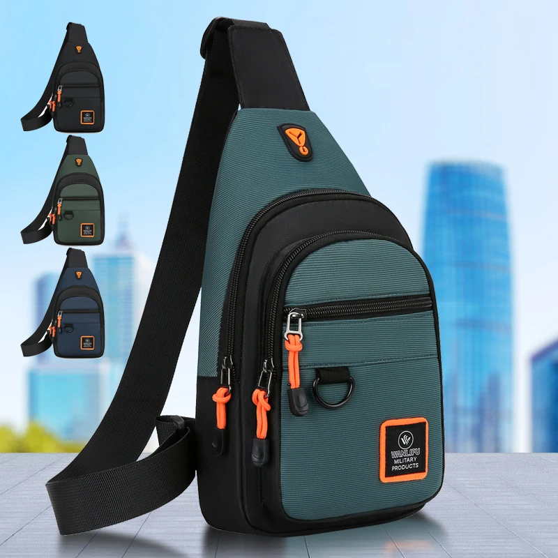 НОВАЯ Мужская нагрудная сумка, – обзор и цена Cycling Backpack