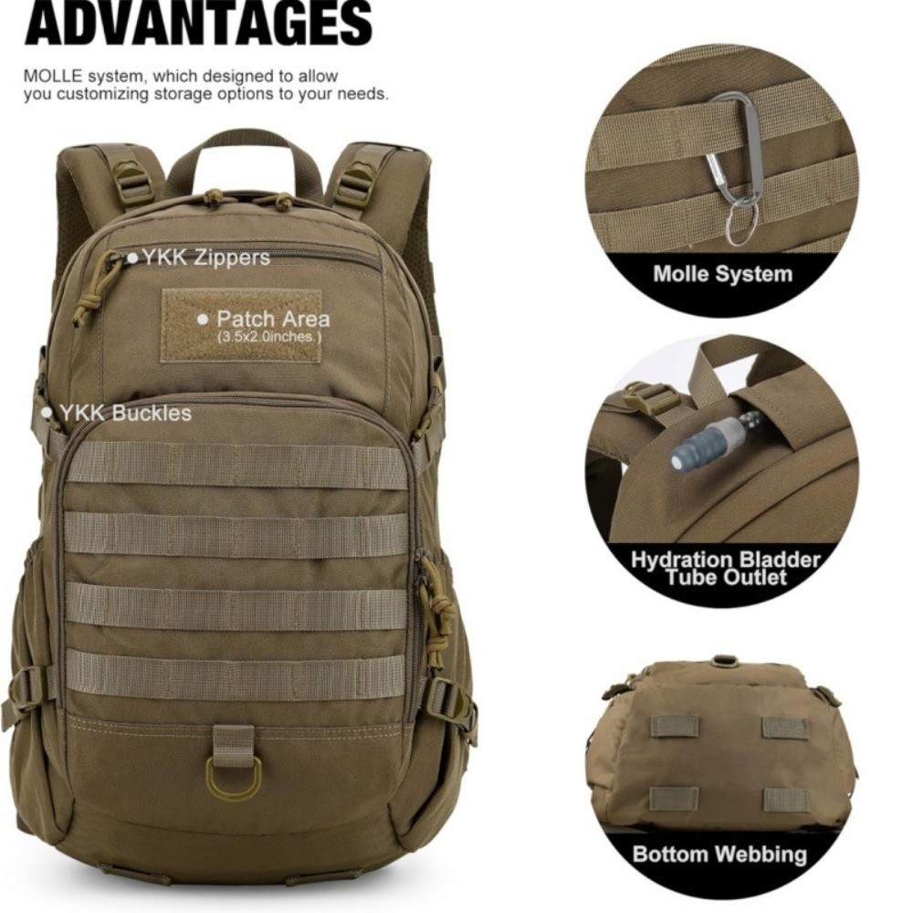 Рюкзак для походов объемом 25  – обзор и цена Cycling Gear Backpack